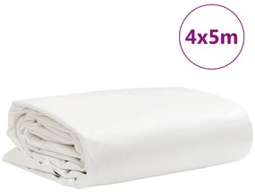 Lona 4x5 m 650 g/m² branco