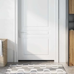 vidaXL Selos de Escovas para Porta com Parafuso 12 pcs Prateado 100 cm