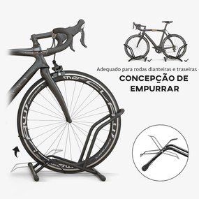 SPORTNOW Estacionamento para Bicicletas Suporte para Bicicletas de Aço