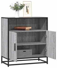 Aparador 68x35x76 cm deriv. de madeira cinzento sonoma