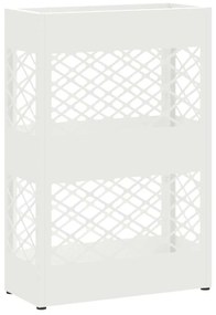 Suporte de Guarda-Sol Treliça Branco 28 x 12 x 41 cm Aço