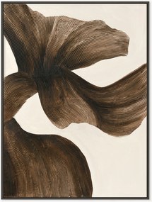 Quadro em tela emoldurado pintado à mão Astra