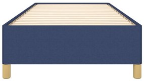 Estrutura de cama sem colchão 80x200 cm azul