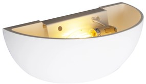 Candeeiro de parede moderno branco - Hiske