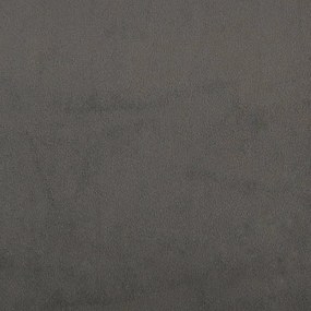 Cabeceira de Cama Paris em Veludo de 200 cm - Cinzento Escuro - Design