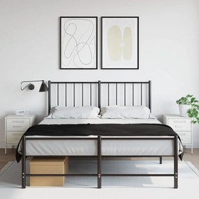 vidaXL Mesas de cabeceira 2 pcs 36x39x50,5 cm aço branco