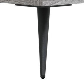 Armário alto 69,5x34x180 cm derivados de madeira sonoma cinza