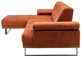 Sofá de Canto Mustang – Laranja – 174 x 274 cm