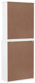 Aparador ALTA 77x35x188 cm madeira de pinho maciça branco