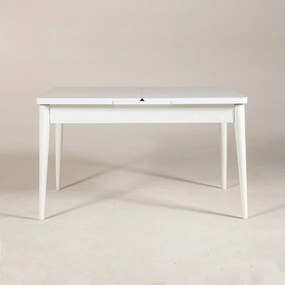 Mesa de Jantar Extensível Vina – Branco – 130x77x80 cm