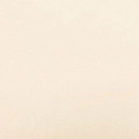 Painel de parede 12 pcs 60x15 cm veludo 1,08 m² cor creme