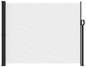 Toldo lateral retrátil 160x500 cm branco