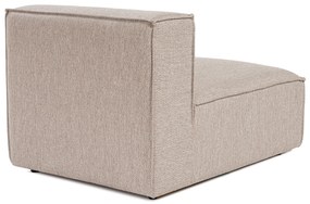 Sofá de 1 Lugar Sora – Bege Areia – 80 cm x 65 cm x 95 cm