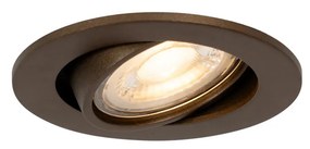 Foco embutido moderno bronze escuro inclinável - Cisco