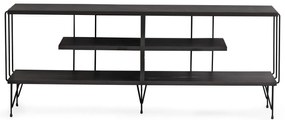 Móvel de TV Eze – Castanho Escuro – 120 cm x 44,5 cm x 30 cm