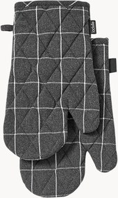 Luvas de forno Check, conjunto de 2