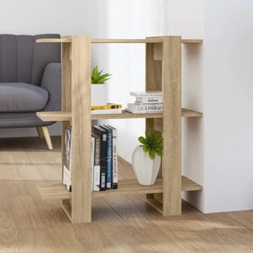 vidaXL Estante/divisória 80x30x87 cm cor carvalho sonoma
