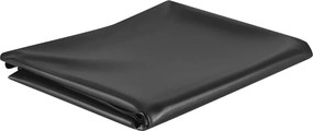 vidaXL Revestimento para lagos 4x3 m PVC 1 mm preto