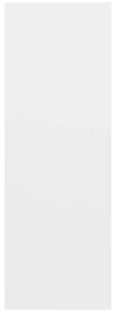 Armário de parede para TV derivados de madeira branco