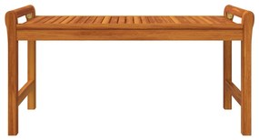 Mesa de centro 100x50x50 cm madeira de acácia maciça