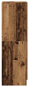 Armário cozinha 38x41,5x131,5 cm deriv. madeira madeira velha