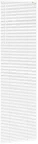 Persiana de Janela com cortinas Outros Manual Branco 80 x 130 cm Alumí