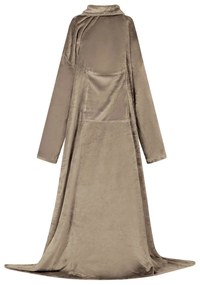 vidaXL Sweatshirt manta Camelo F Flanela