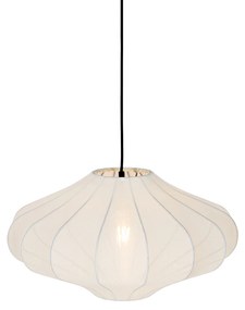 Candeeiro Pendente Japandi Branco 50cm - Plu Design