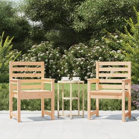Cadeiras de jardim 2 pcs 60x48x91 cm pinho maciço