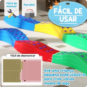 AIYAPLAY Traves de Equilíbrio para Crianças acima de 3 Anos Jogo de Eq