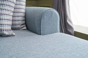 Sofá-Cama de Canto Belen – Azul – 300x78x202 cm