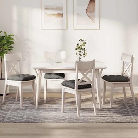 vidaXL Almofadas de Assento 4 pcs Cinzento-claro 45 x 45 cm