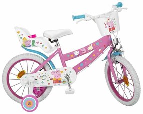 Bicicleta Infantil Peppa Pig 16" Cor de Rosa