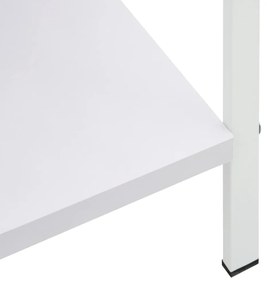 Estante 3 prateleiras derivados de madeira branco