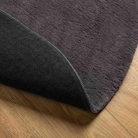 Tapete Cinzento-escuro 100 x 200 cm 100% Poliéster