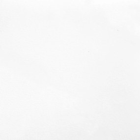 Cama com molas/colchão 100x200 cm couro artificial branco