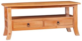 vidaXL Mesa de centro 90x50x40 cm madeira de mogno maciça