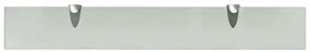 Prateleiras flutuantes 2 pcs vidro 70x10 cm 8 mm