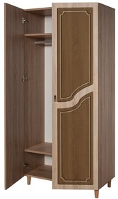 Guarda-roupa Stil – Carvalho Sonoma – 90x192x52 cm