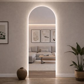 Espelho atípico com iluminação A38