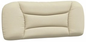 Estrutura de cama com LED sem colchão 100x200 cm tecido