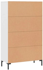 Aparador alto 69,5x31x115 cm derivados de madeira branco