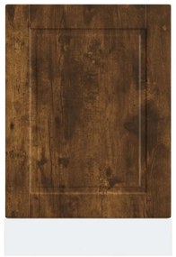Painel máquina lavar louça Porto carvalho fumado 45x1,5x67 cm