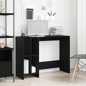 vidaXL Mesa Carvalho Preto 102.5 x 35 x 75 cm Madeira processada
