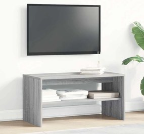 Móvel de TV 80x40x40 cm derivados de madeira cinzento sonoma
