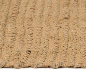 Tapete retangular natural 160x230 cm juta