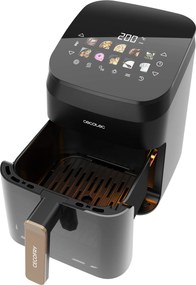 Fritadeira com dupla resistência Cecofry&Grill Smokin' 4500 com 4.5 litros de capacidade e 1900 W