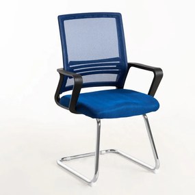 Cadeira Confidente Kole - Azul