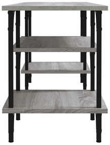 Móvel para TV 102x35x45,5 cm derivados madeira cinzento sonoma