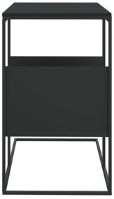 Mesa de apoio 55x36x59,5 cm derivados de madeira preto